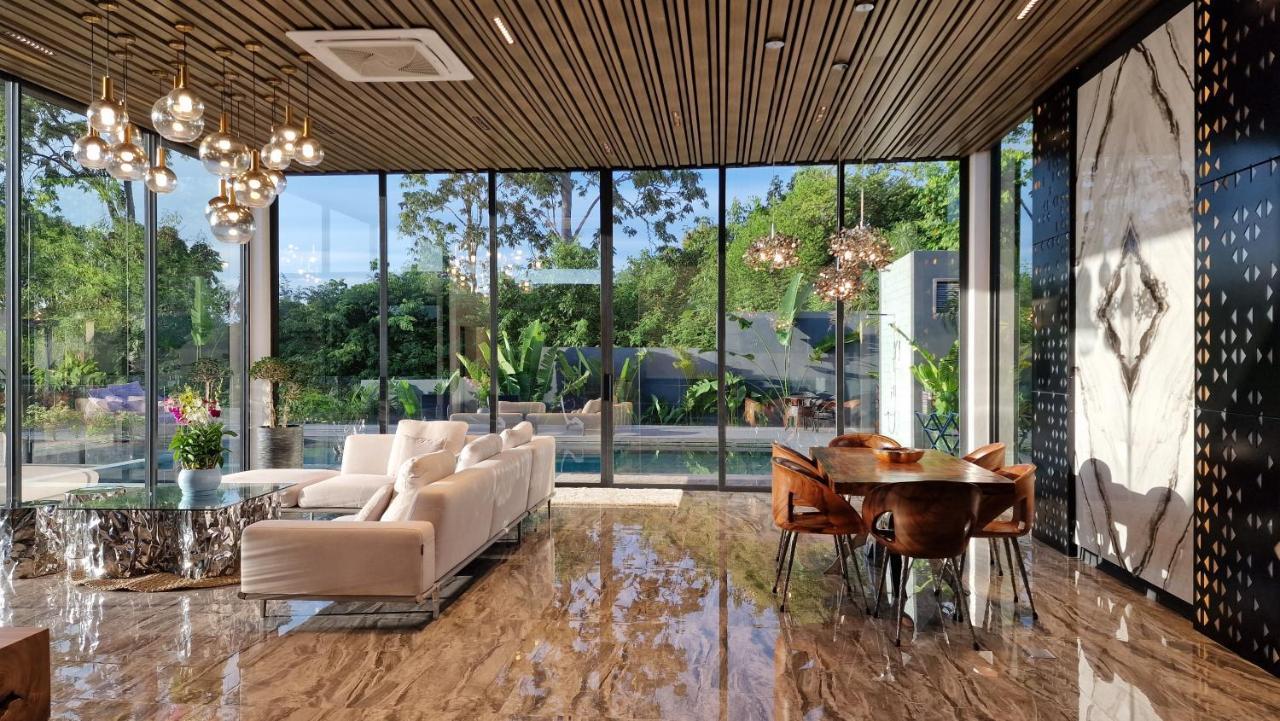 Villa Obsidian, With Staff, Sea View And Walk To Choeng Mon Beach Exteriér fotografie