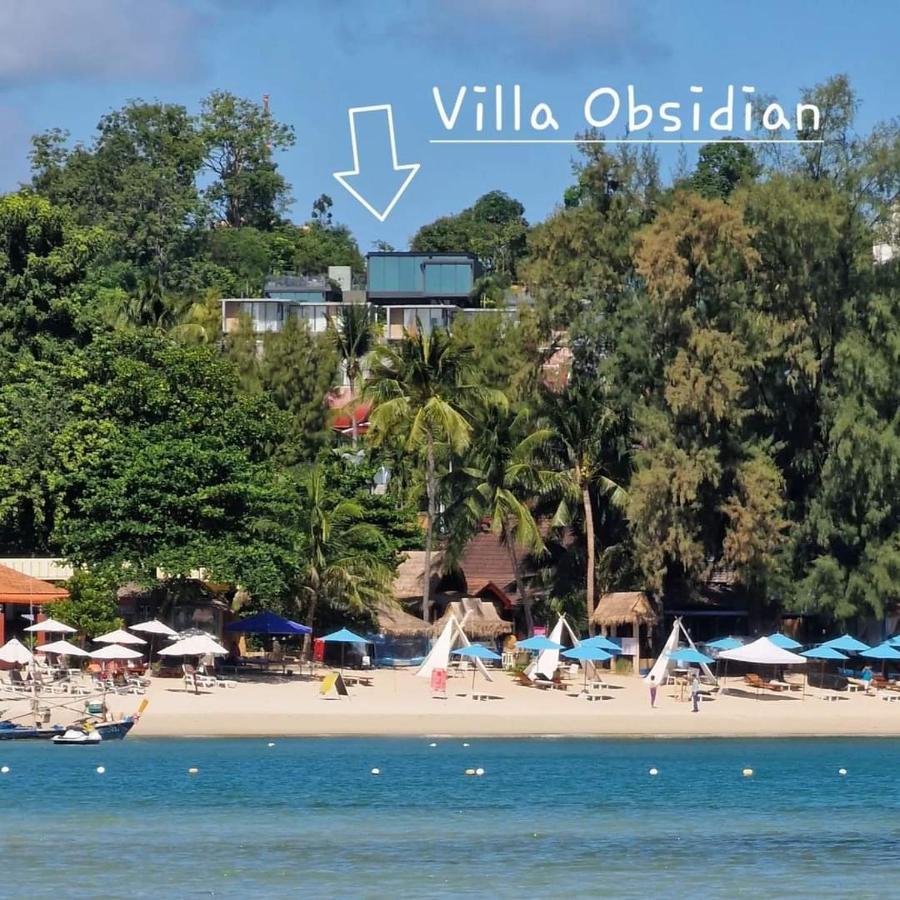 Villa Obsidian, With Staff, Sea View And Walk To Choeng Mon Beach Exteriér fotografie