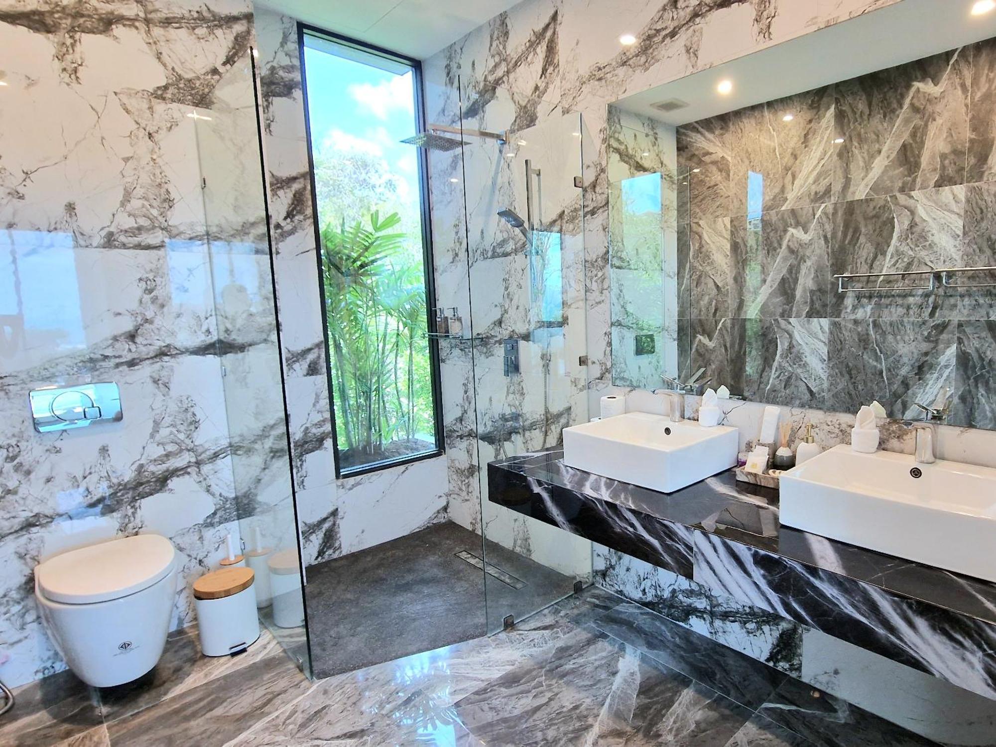 Villa Obsidian, With Staff, Sea View And Walk To Choeng Mon Beach Exteriér fotografie
