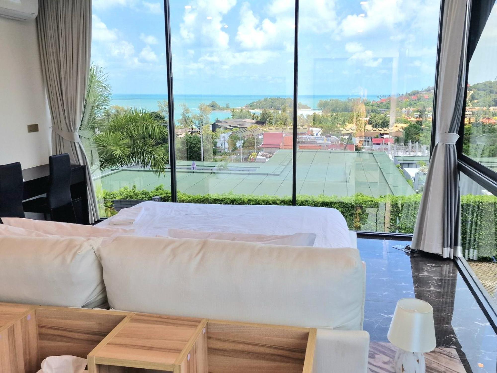 Villa Obsidian, With Staff, Sea View And Walk To Choeng Mon Beach Exteriér fotografie