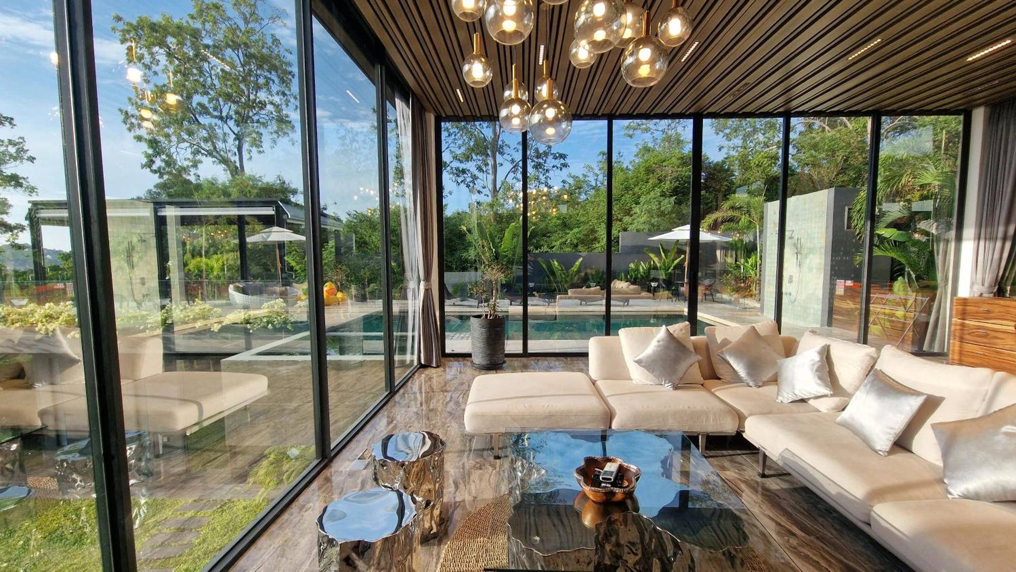 Villa Obsidian, With Staff, Sea View And Walk To Choeng Mon Beach Exteriér fotografie